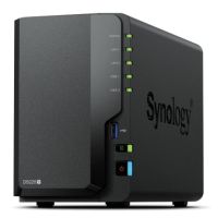 nas de escritorio synology ds225 2 bahias intel celeron j4125 2gb ddr4 dual lan backup nube