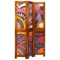 separador de habitaciones marron miel 105 x 15 x 160 cm vidaxl