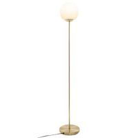 lampara de pie dris de metal dorado h134cm