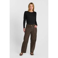 le temps des cerises jeans jeans loose ancho  largo 34 para mujer
