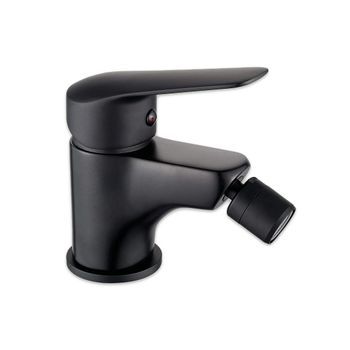 Grifo Monomando Bidet Negro Mate | Bormio