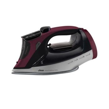 Plancha de vapor Ufesa PV3500 Power Steam 3200W suela cerámica 260g golpe