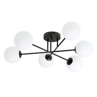 plafon de techo nicolo opal 6 luces