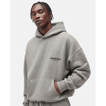 Fear Of God Jersey Essentials (SS22) Hoodie Dark Oatmeal para hombre