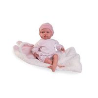 muneco babdydoo palabritas 50 cm si aprietas su barriga balbucea con saco de borrreguillo