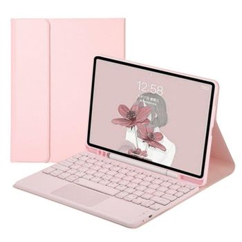 Funda con Teclado Bluetooth para iPad Air 11 (2024) Royal Bailey TS11c-1 Rosa