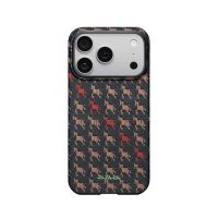 funda para movil pitaka ultra fina fibra de aramida negra compatible con iphone 17 pro y 18 pro magsafe