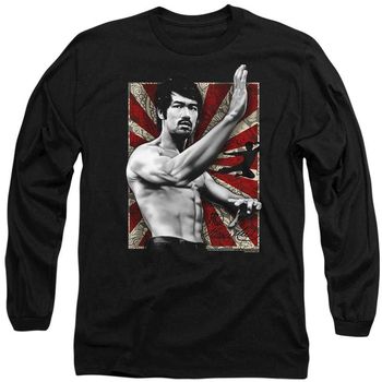 Bruce Lee Camiseta manga larga Concentrate para mujer