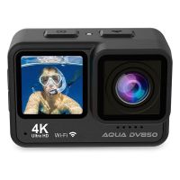 prixton aqua dv850 camara deportiva sumergible ultrahd 4k wifi negra