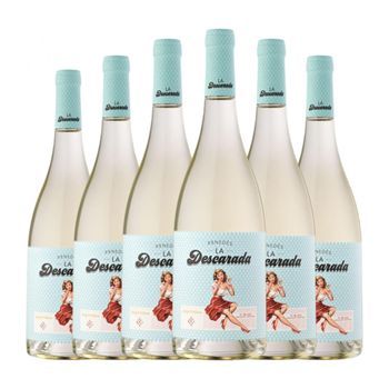 Aribau Vino Blanco La Descarada Penedès 75 Cl 12% Vol. (pack De 6 Unidades)