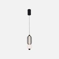 fabrilamp colgante mimosa negro 9w 4000k 990lm regx15x15cm