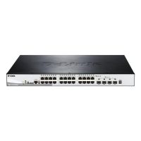switch d-link dgs-1510-28xmp 24 puertos gigabit poe 4 sfp apilable l2l3