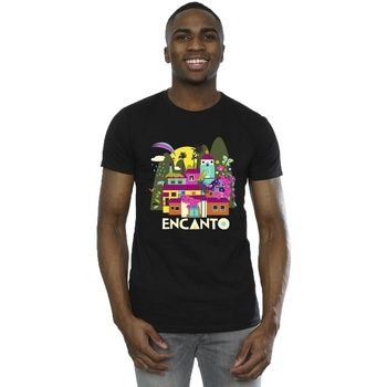 Disney Camiseta Encanto Many Houses para hombre
