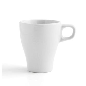 Mug gres blanco 28 cl
