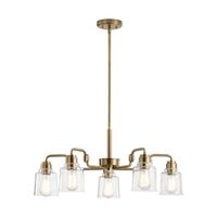lampara de arana aivian 5 luces