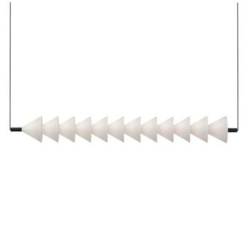 Lámpara colgante led boga horizontal (24w)