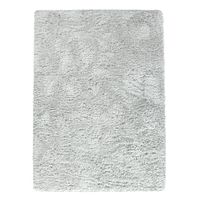 alfombra de pelo largo milan gris  120x160 cm