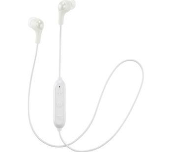 JVC Gumy HA-FX9BT-W-E Wireless Bluetooth Headphones - White, White