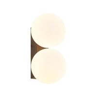 aplique de pared de exterior interlaken 2 luces