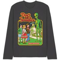 steven rhodes camiseta manga larga dont talk to strangers para mujer
