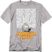 south park camiseta professor chaos para mujer