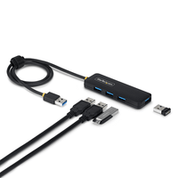 hub usb-a de 4 puertos - 5 gbps - alimentado por el bus