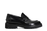mocasin de piel para mujer black 37