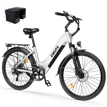 Bicicleta Eléctrica Urbana Eskute C202, Cuadro Bajo 26