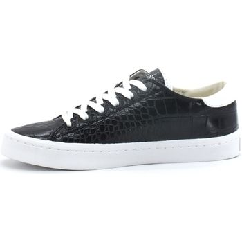 Guess Deportivas Moda Sneaker Cocco Retro Black White FL5ESTPEL12 para mujer