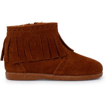 Pisamonas Botines Botas Niña Flecos Picado Cremallera para niña