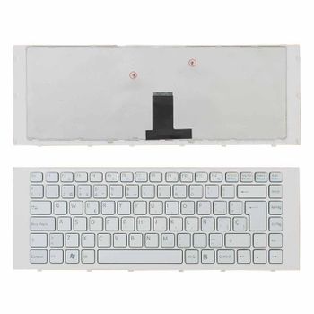 Teclado Para Portátil Sony Vaio Vpc-eg Blanco