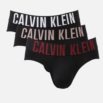 Calvin Klein Three-Pack Intense Power Cotton-Blend Briefs - XL