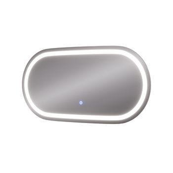 Espejo De Baño Miral 80 X 40 Cm Con Iluminación Frontal Vicco