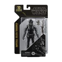 imperial death trooper - figura - star wars the black series - 4 anos
