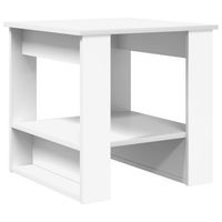 mesa de centro 51x50x50 cm madera - blanco