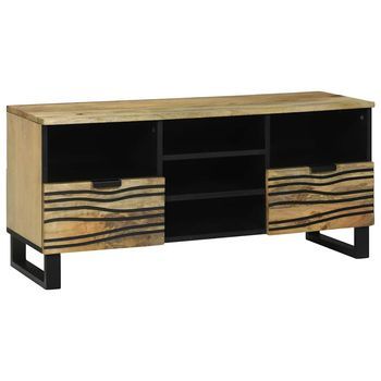 Unidades De Tv 100 X 33 X 46 Cm Marrón Madera De Ingeniería Vidaxl