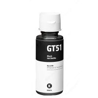 compatible black hp gt51 standard capacity ink bottle replaces hp m0h57ae