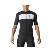 maillot castelli prologo 7 negro blanco talla xl