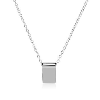 Cadena de plata 925 grabable