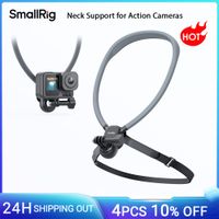 soporte de cuello smallrig para camaras de accion para gopro para insta360 para dji osmo action universal con soporte para el cuello correa -5596
