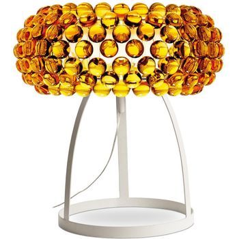 Lámpara De Mesa - Lámpara De Salón Botones De Cristal - Grande - Savoni  Dorado