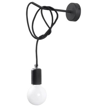 Aplique de pared asum negro