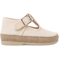 pisamonas zapatillas pepito bebe lino y yute hebilla para nino