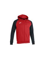 chaqueta con capucha joma academy iv hombrenino rojo negro