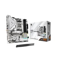 placa base asrock b850m steel legend wifi b850 am5 micro atx overclock ddr5 wifi raid