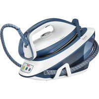 tefal liberty sv7030 steam generator iron - blue  white blue