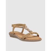 exe shoes sandalias sandalia 8013-7 camel para mujer