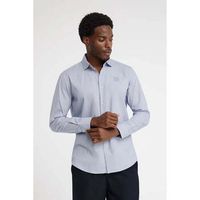 polo club camisa manga larga block poplin io para hombre