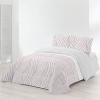 edredon sedalina borreguillo johnnie 550 grm2  funda cojin 135 cm rufino diaz rosa