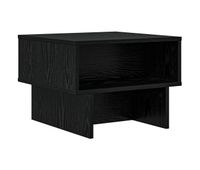 mesa de cafe - mesa de centro - mesa baja roble negro 48 x 46 x 35 cm madera de ingenieria
